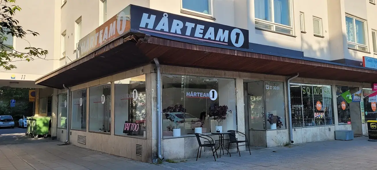 Bild på salongen utifrån